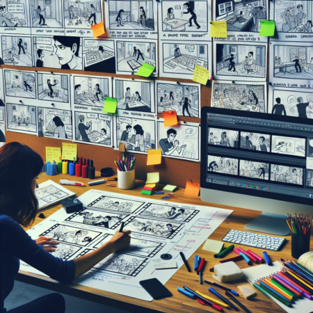 Membuat Storyboard: Alat Penting dalam Produksi Film