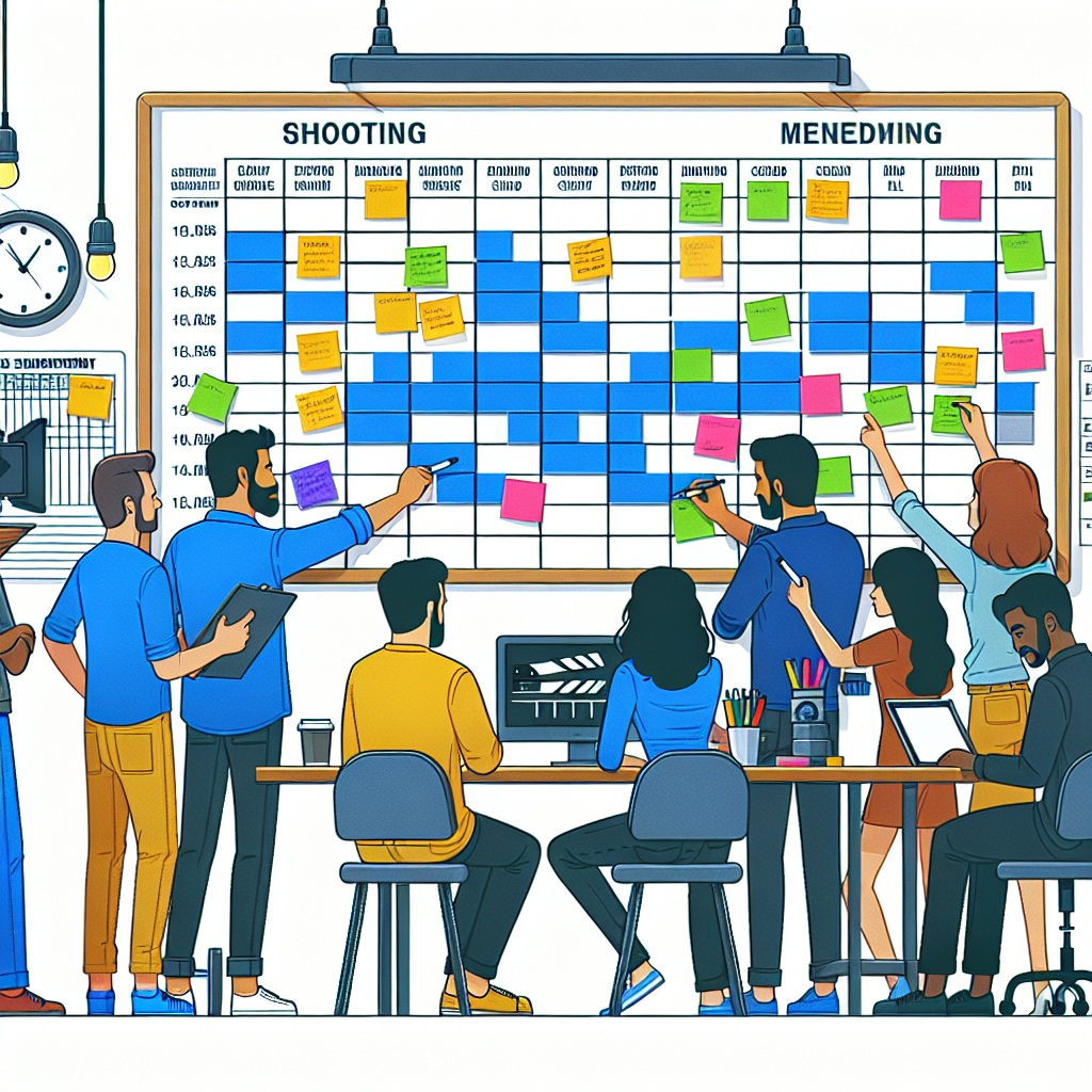 Manajemen Jadwal Produksi: Menghindari Keterlambatan Syuting
